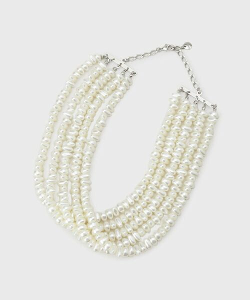 GALLEST / ギャレスト ネックレス・ペンダント・チョーカー | カジュアルパール調ネックレス（オフホワイト(003)）