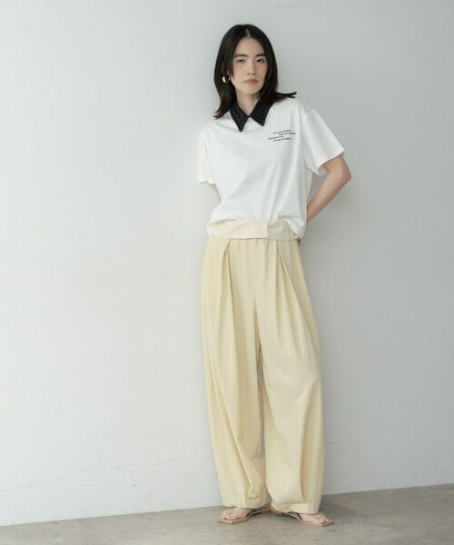 GALLEST / ギャレスト Tシャツ | クルーネック刺繍Tシャツ | 詳細1