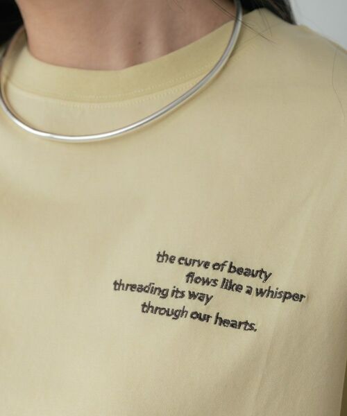 GALLEST / ギャレスト Tシャツ | クルーネック刺繍Tシャツ | 詳細10