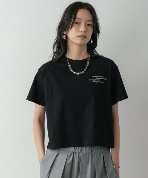 GALLEST / ギャレスト Tシャツ | クルーネック刺繍Tシャツ | 詳細12