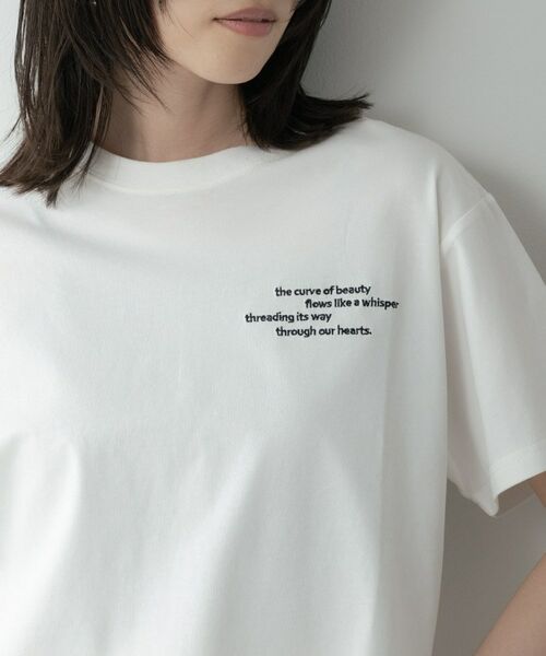 GALLEST / ギャレスト Tシャツ | クルーネック刺繍Tシャツ | 詳細4