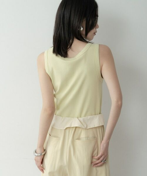 GALLEST / ギャレスト キャミソール・チューブトップ | ロゴ刺繍リブタンクトップ | 詳細2