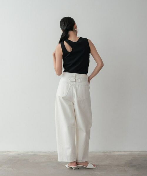 GALLEST / ギャレスト キャミソール・チューブトップ | アシメリブタンクトップ | 詳細12