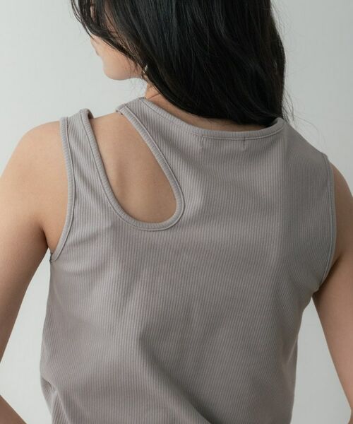 GALLEST / ギャレスト キャミソール・チューブトップ | アシメリブタンクトップ | 詳細4