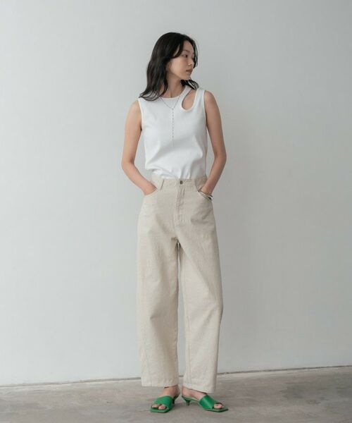 GALLEST / ギャレスト キャミソール・チューブトップ | アシメリブタンクトップ | 詳細6