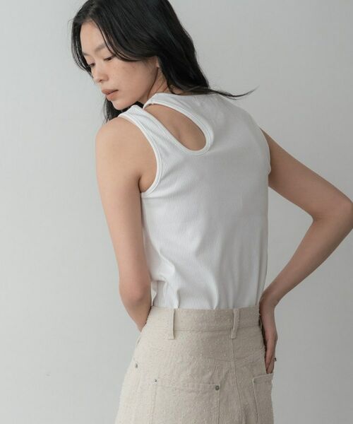 GALLEST / ギャレスト キャミソール・チューブトップ | アシメリブタンクトップ | 詳細9