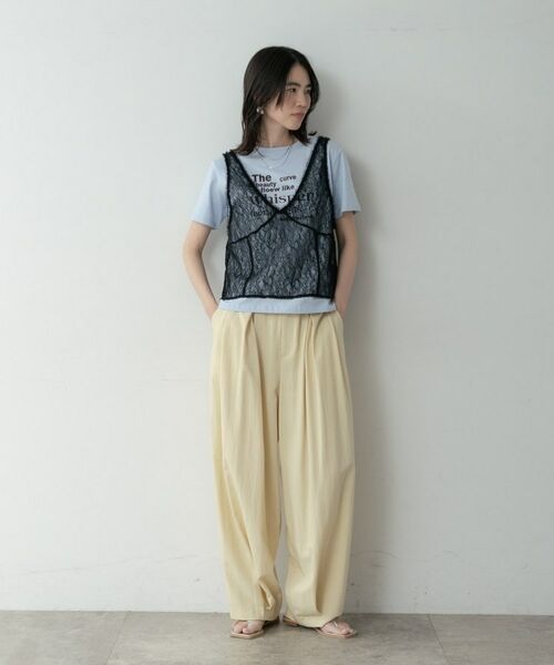 GALLEST / ギャレスト Tシャツ | メッセージプリントクルーネックTシャツ | 詳細1