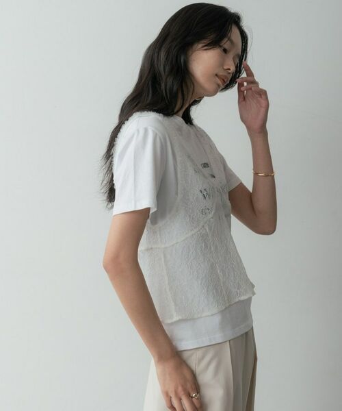 GALLEST / ギャレスト Tシャツ | メッセージプリントクルーネックTシャツ | 詳細9