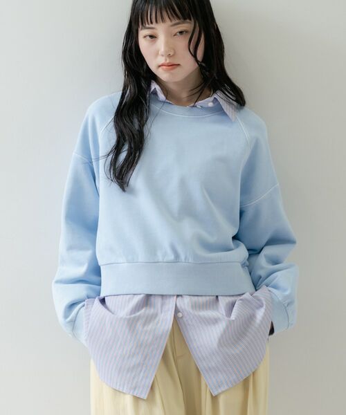 GALLEST / ギャレスト スウェット | ワイドスリーブカラースウェット | 詳細2