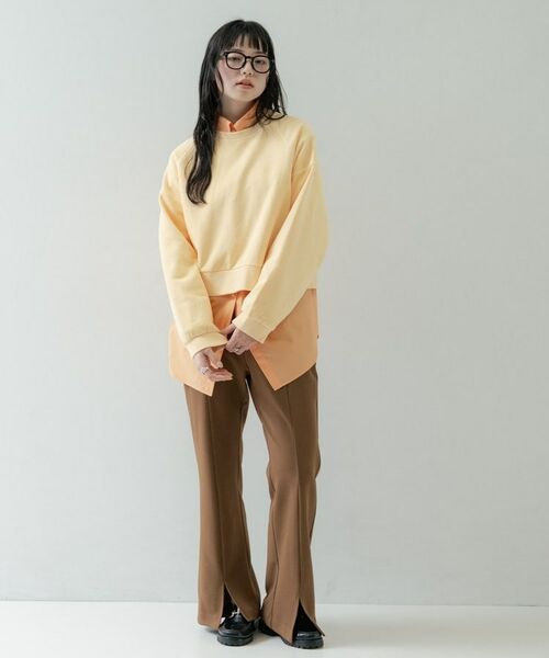 GALLEST / ギャレスト スウェット | ワイドスリーブカラースウェット | 詳細7