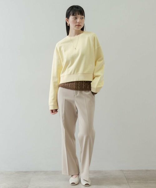 GALLEST / ギャレスト スウェット | ワイドスリーブカラースウェット | 詳細9