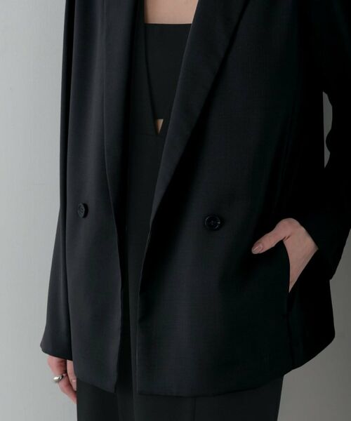 GALLEST / ギャレスト テーラードジャケット | Comfy SET UP｜ダブルブレストイージージャケット【セットアップ対応】 | 詳細6