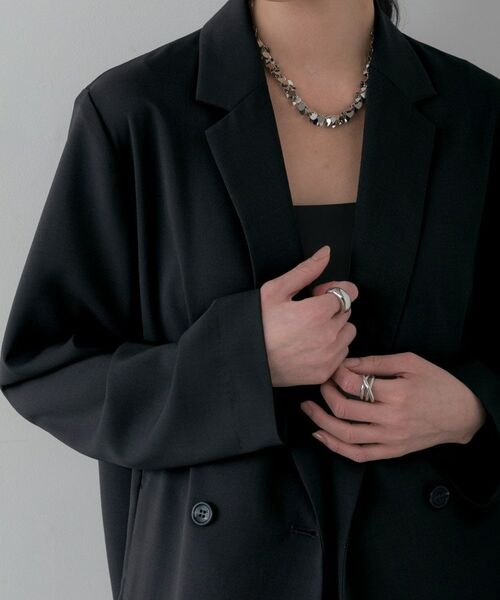 GALLEST / ギャレスト テーラードジャケット | Comfy SET UP｜ダブルブレストイージージャケット【セットアップ対応】 | 詳細7