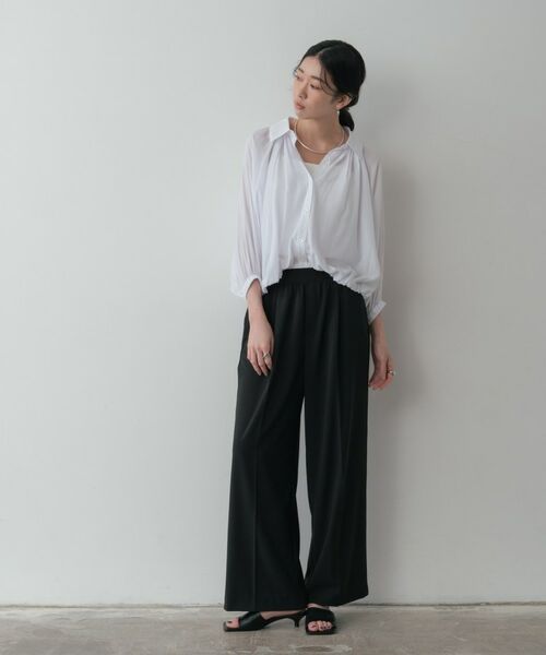 GALLEST / ギャレスト パンツ | Comfy SET UP｜イージーストレートワイドパンツ【セットアップ対応】 | 詳細1