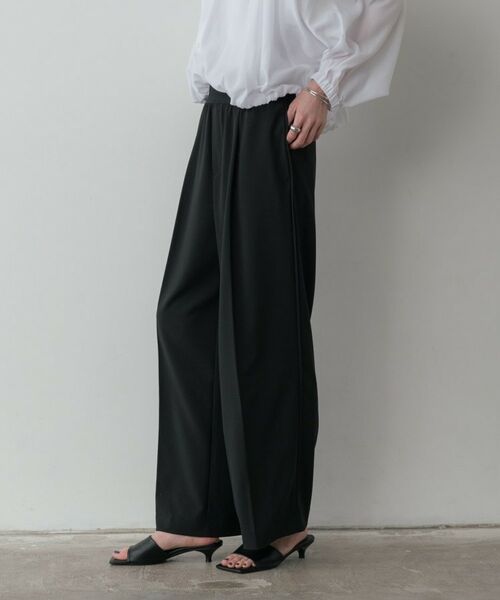 GALLEST / ギャレスト パンツ | Comfy SET UP｜イージーストレートワイドパンツ【セットアップ対応】 | 詳細4