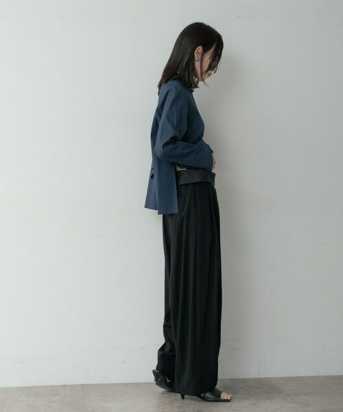 GALLEST / ギャレスト パンツ | ターンアップイージーパンツ | 詳細2