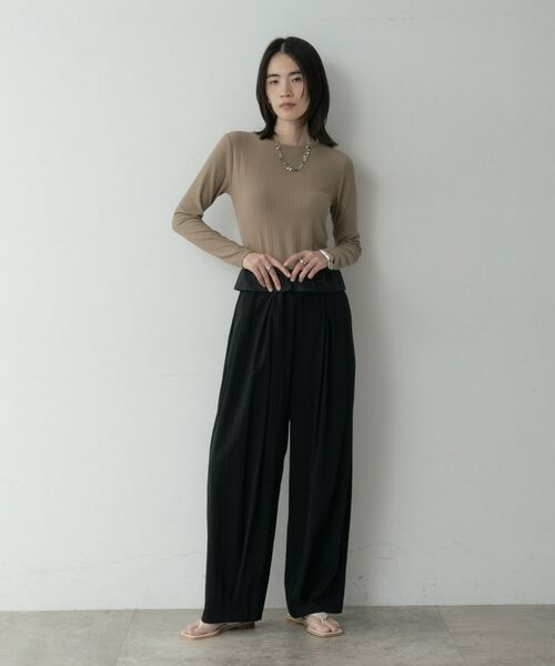 GALLEST / ギャレスト パンツ | ターンアップイージーパンツ | 詳細4