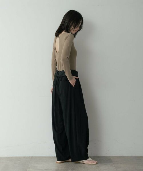 GALLEST / ギャレスト パンツ | ターンアップイージーパンツ | 詳細5