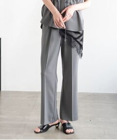 GALLEST / ギャレスト パンツ | Comfy SET UP｜ストレートフレアパンツ【セットアップ対応／通勤／カセット服／接触冷感／UVカット】