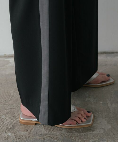 GALLEST / ギャレスト パンツ | Comfy SET UP｜イージーサイドラインワイドパンツ【セットアップ対応】 | 詳細8