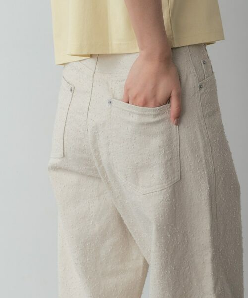 GALLEST / ギャレスト パンツ | グレイニーコットンワイドパンツ | 詳細11