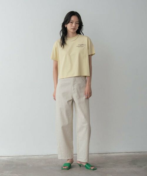 GALLEST / ギャレスト パンツ | グレイニーコットンワイドパンツ | 詳細7