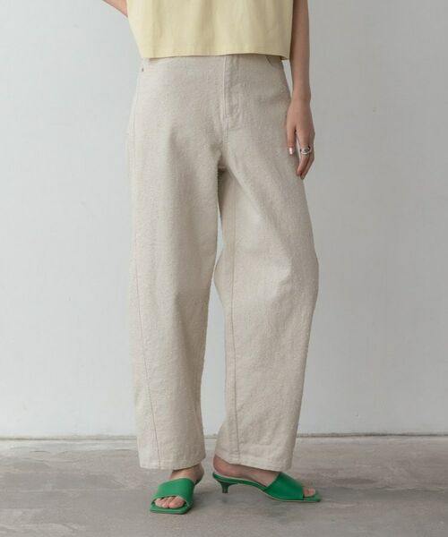 GALLEST / ギャレスト パンツ | グレイニーコットンワイドパンツ | 詳細9