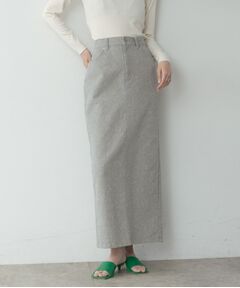 GALLEST / ギャレスト ロング・マキシ丈スカート | グレイニーコットンタイトスカート