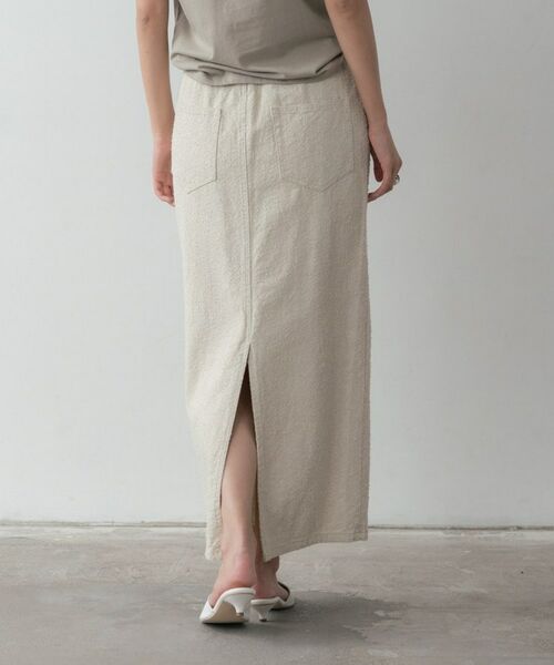 GALLEST / ギャレスト ロング・マキシ丈スカート | グレイニーコットンタイトスカート | 詳細19