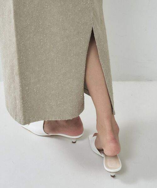 GALLEST / ギャレスト ロング・マキシ丈スカート | グレイニーコットンタイトスカート | 詳細22