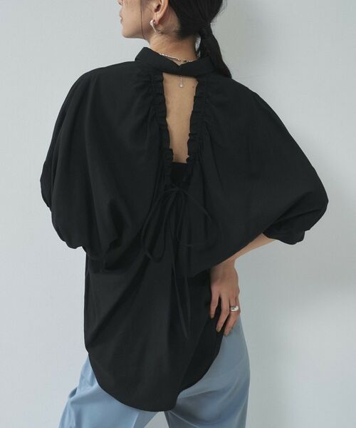 GALLEST / ギャレスト シャツ・ブラウス | バックドロストブラウス | 詳細20
