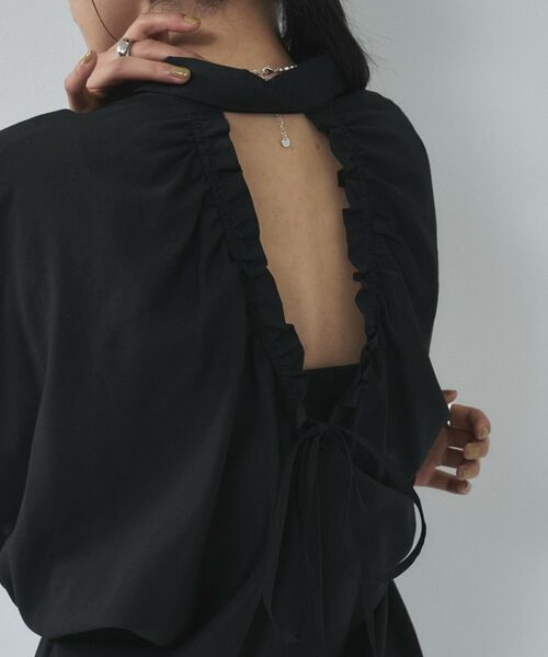 GALLEST / ギャレスト シャツ・ブラウス | バックドロストブラウス | 詳細21