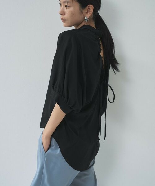 GALLEST / ギャレスト シャツ・ブラウス | バックドロストブラウス | 詳細22