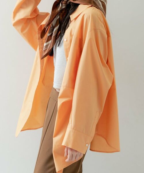 GALLEST / ギャレスト シャツ・ブラウス | Timeless｜ビッグポケットフォルムシャツ | 詳細10