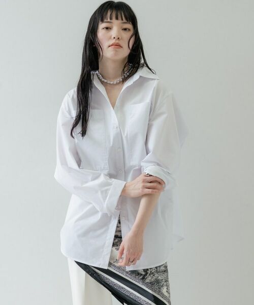 GALLEST / ギャレスト シャツ・ブラウス | Timeless｜ビッグポケットフォルムシャツ | 詳細12