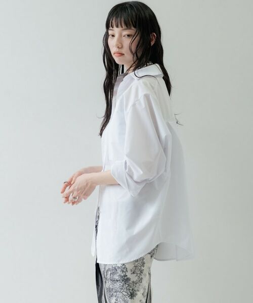 GALLEST / ギャレスト シャツ・ブラウス | Timeless｜ビッグポケットフォルムシャツ | 詳細13