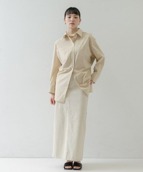 GALLEST / ギャレスト シャツ・ブラウス | Timeless｜ビッグポケットフォルムシャツ | 詳細15