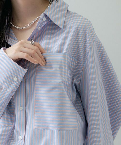 GALLEST / ギャレスト シャツ・ブラウス | Timeless｜ビッグポケットフォルムシャツ | 詳細5