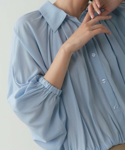 GALLEST / ギャレスト シャツ・ブラウス | バルーンシアーブラウス | 詳細13