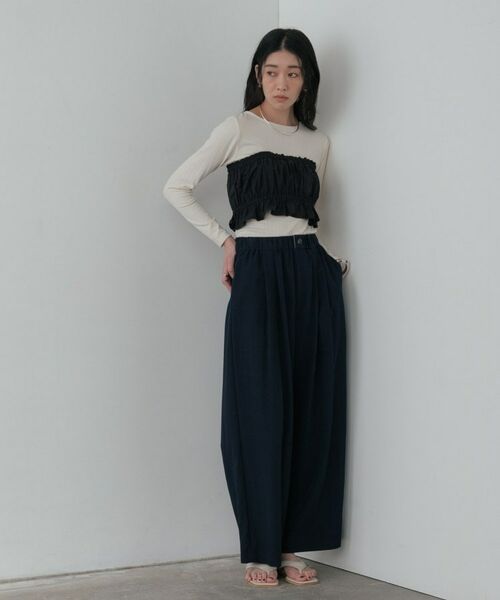 GALLEST / ギャレスト シャツ・ブラウス | シャーリングチューブトップ | 詳細6