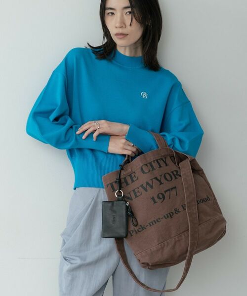 GALLEST / ギャレスト トートバッグ | ウォッシュドロゴトート（ブラウン(044)）