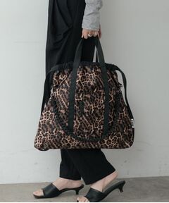 GALLEST / ギャレスト トートバッグ | 【CONTROL FREAK ／ CTFK】ナイロン3WAYレオパードスクエアトート