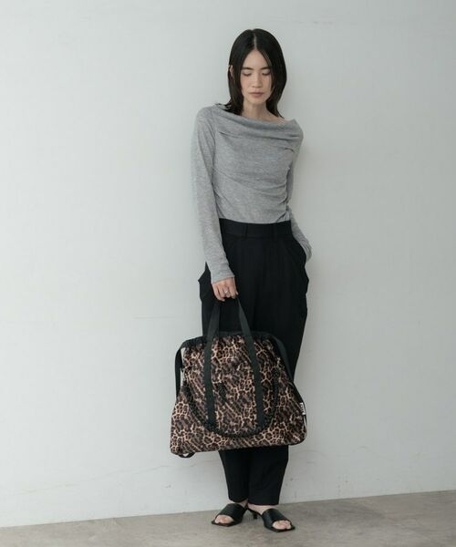 GALLEST / ギャレスト トートバッグ | 【CONTROL FREAK ／ CTFK】ナイロン3WAYレオパードスクエアトート | 詳細12