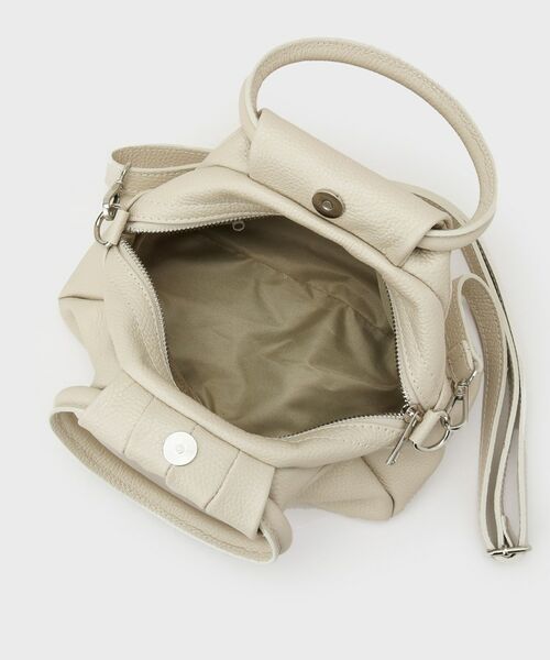 GALLEST / ギャレスト ハンドバッグ | 【MILLELA FIRENZE】ギャザーレザーハンドバッグ | 詳細6