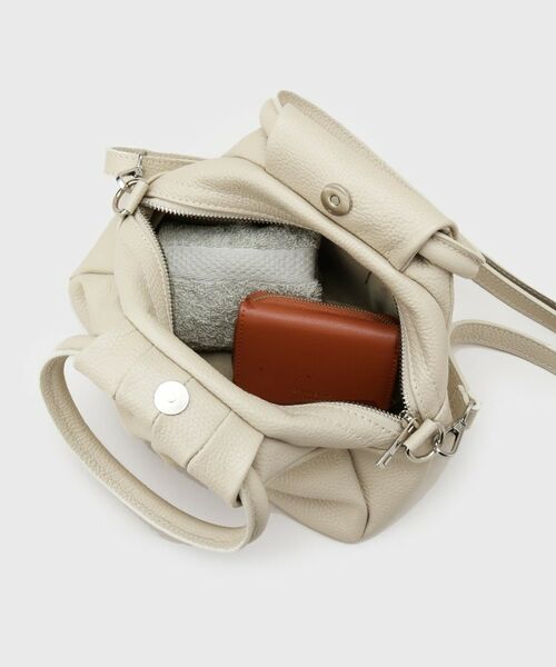 GALLEST / ギャレスト ハンドバッグ | 【MILLELA FIRENZE】ギャザーレザーハンドバッグ | 詳細7