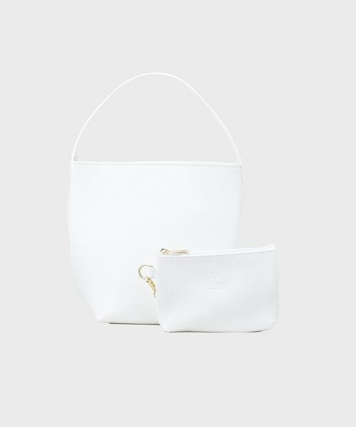 GALLEST / ギャレスト ハンドバッグ | 【MILLELA FIRENZE】ワンハンドルレザーバッグ（ホワイト(001)）