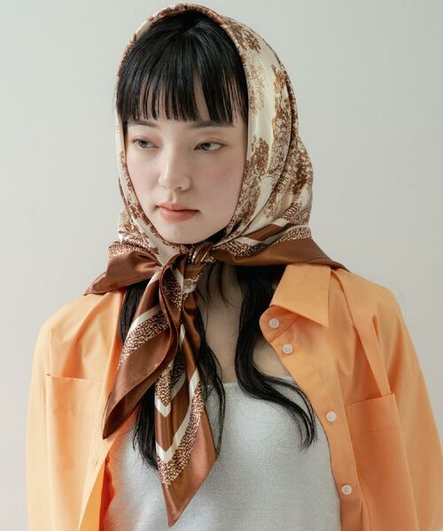 GALLEST / ギャレスト マフラー・ショール・スヌード・ストール | アートプリントスカーフ | 詳細1