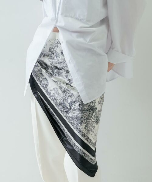 GALLEST / ギャレスト マフラー・ショール・スヌード・ストール | アートプリントスカーフ | 詳細3