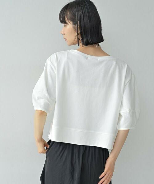 GALLEST / ギャレスト カットソー | ハーフスリーブフォルムカットソー【再入荷／マシンウォッシュ／接触冷感】 | 詳細26