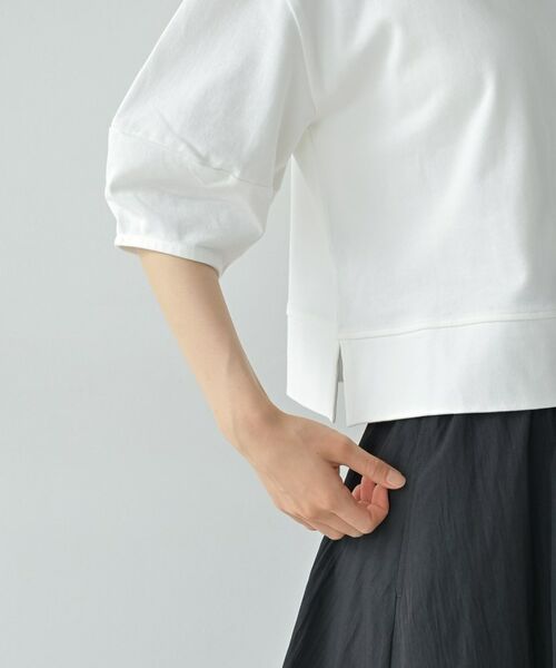 GALLEST / ギャレスト カットソー | ハーフスリーブフォルムカットソー【再入荷／マシンウォッシュ／接触冷感】 | 詳細29